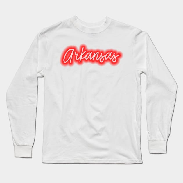 Arkansas Long Sleeve T-Shirt by arlingjd